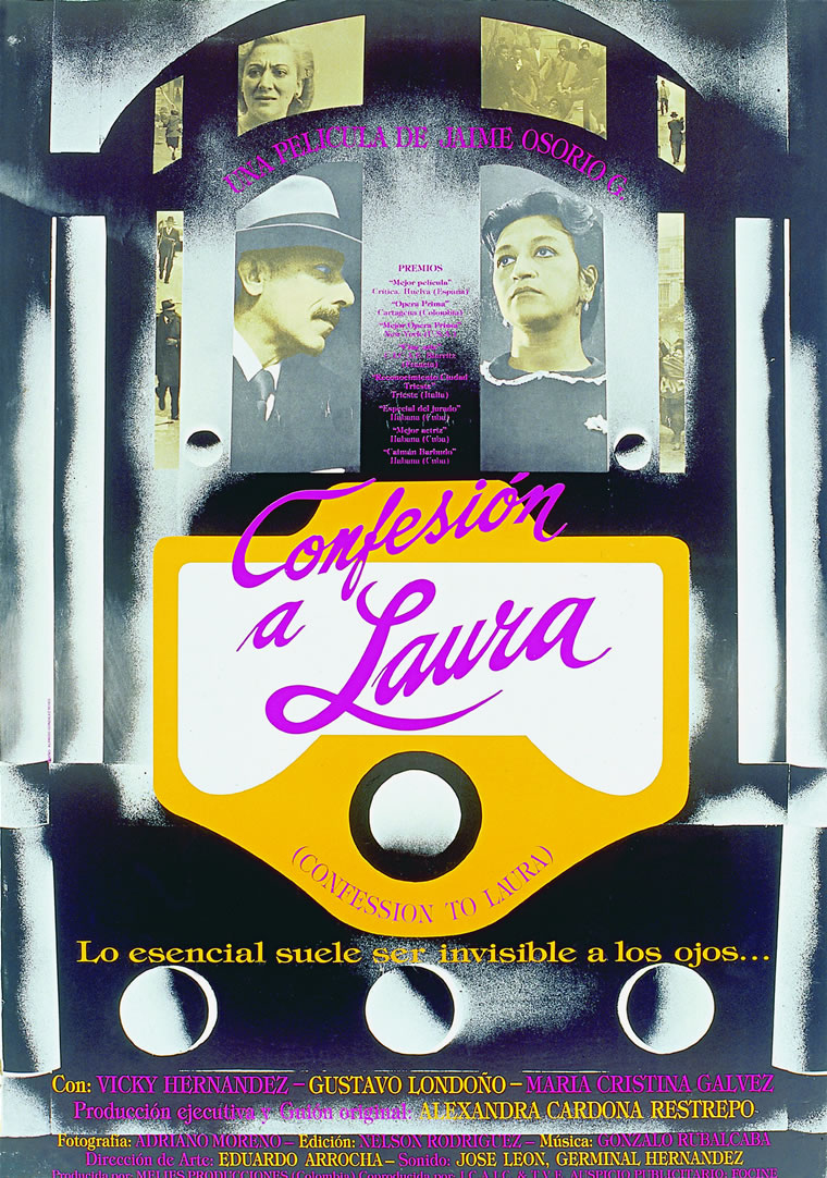 Afiche de la película Confesión a Laura