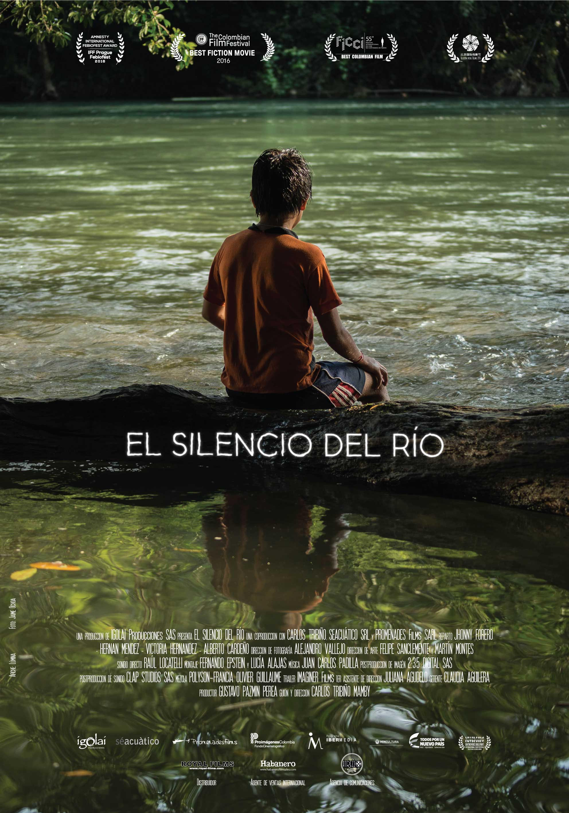 Afiche película El silencio del río
