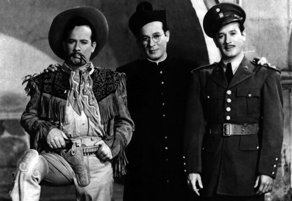 Foto fija de la película Los tres García