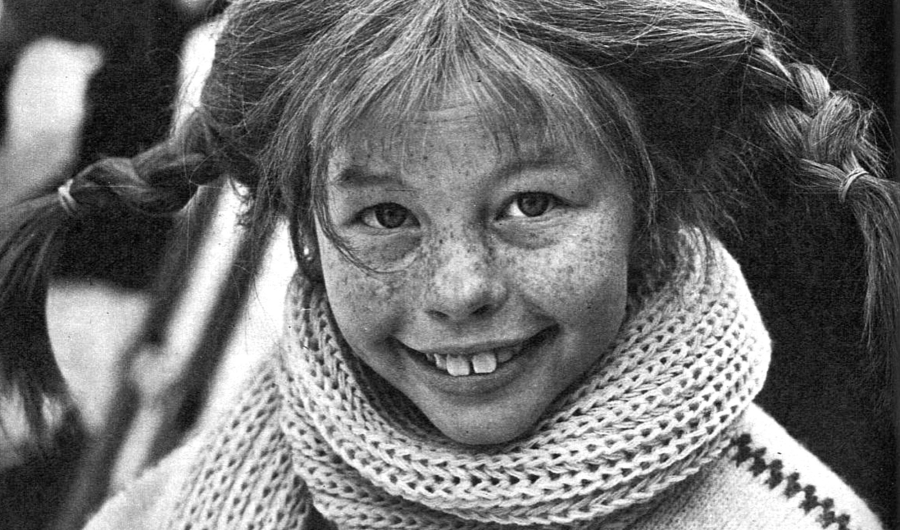 Inger Nilsson como Pippi Långstrump - 1968