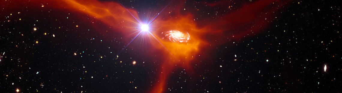 Galaxia en el universo distante - Foto Wikimedia Commons