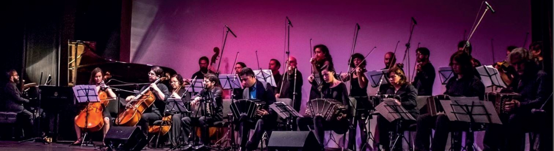 Orquesta de Tango de Bogotá en escena