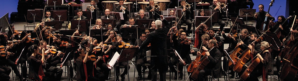 Orquesta Sinfónica Nacional de Colombia en escena