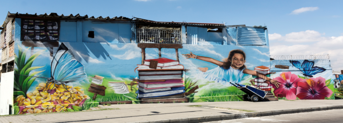 Obras de la Beca Ciudad de Bogotá de Arte Urbano 2017.