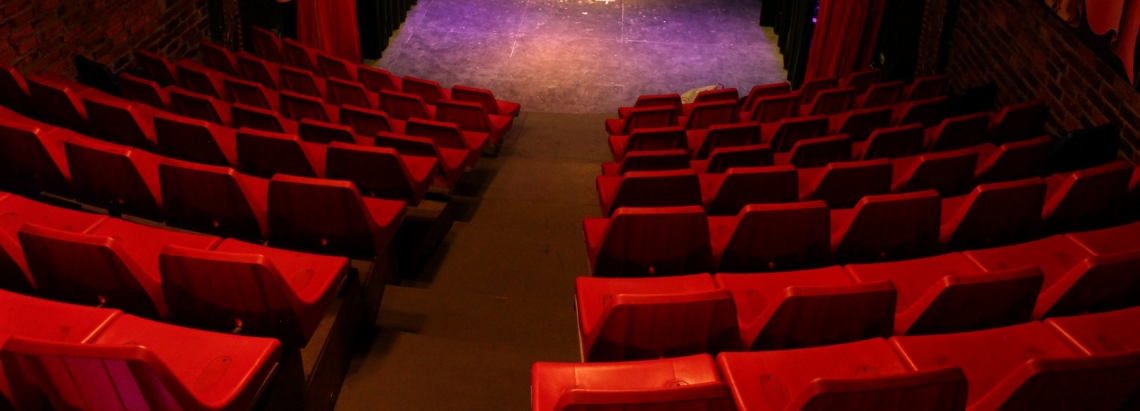 Sala teatro vacía.