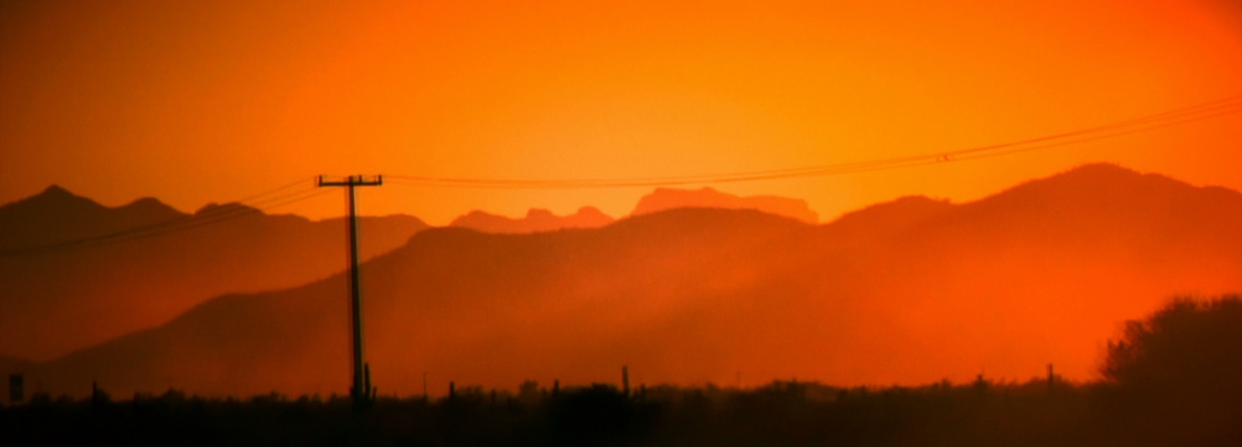 Atardecer en el Desierto de Sonora