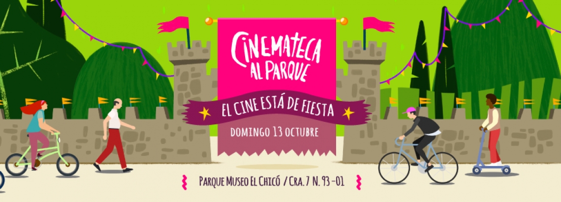 Afiche Cinemateca al parque 2019