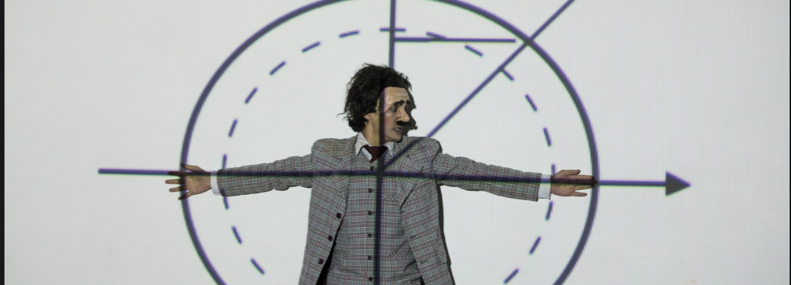 Einstein en video mapping