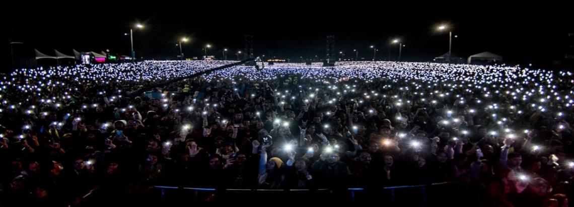 Archivo multitud Rock al Parque