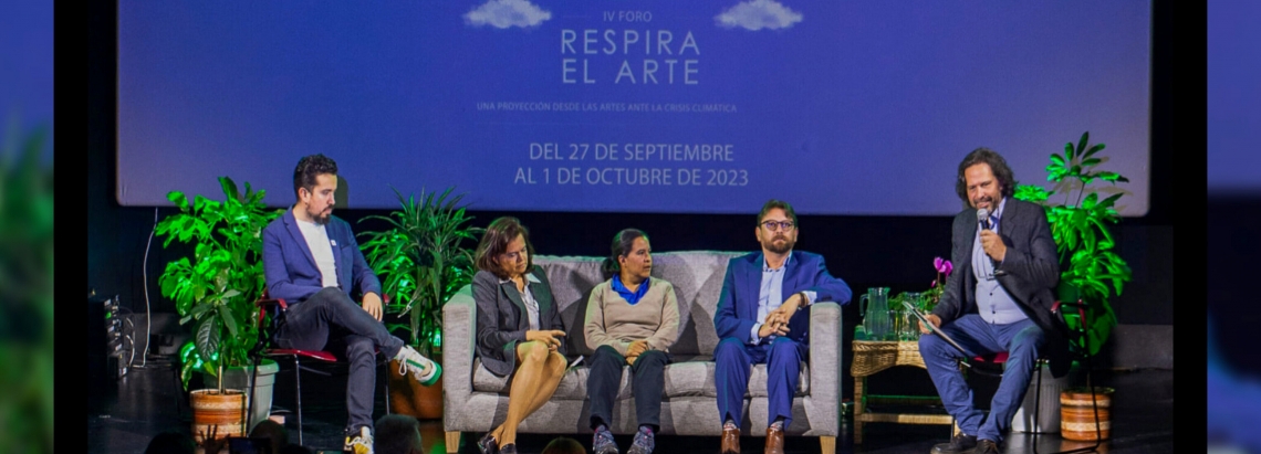 Panel de lanzamiento IV Foro Respira el Arte