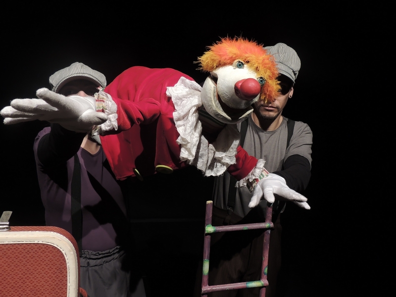 Clownti  del grupo Jabru Teatro de Títeres