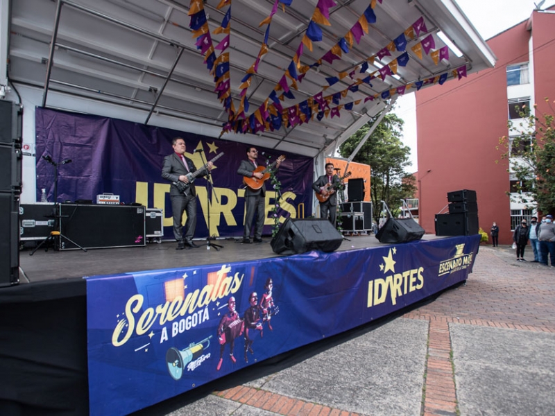 Serenatas a Bogotá en Pablo VI