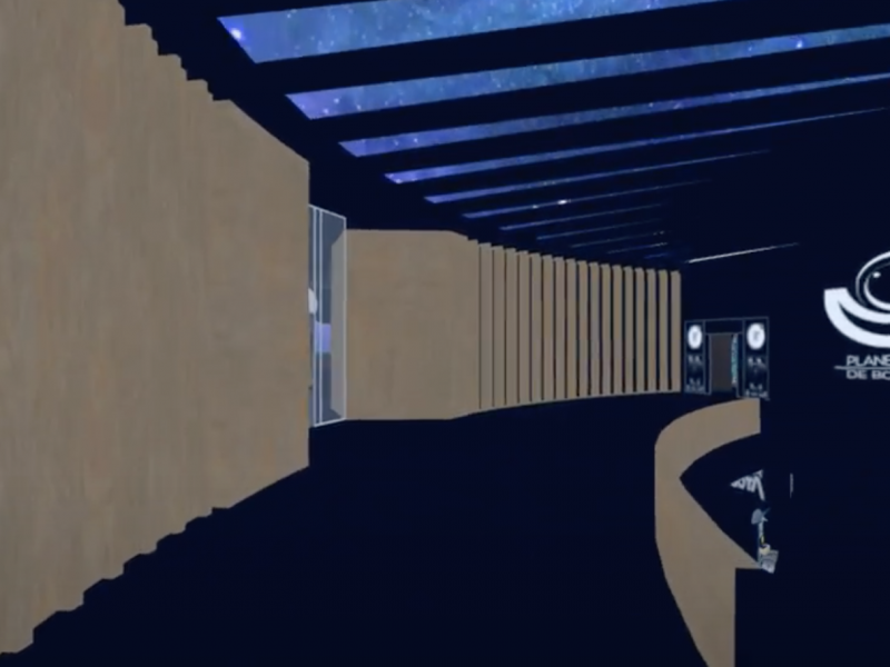 Simulación en realidad virtual del Planetario de Bogotá