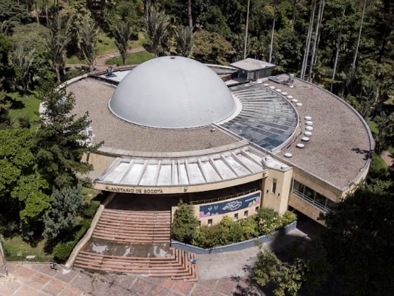 Planetario de Bogotá- fachada