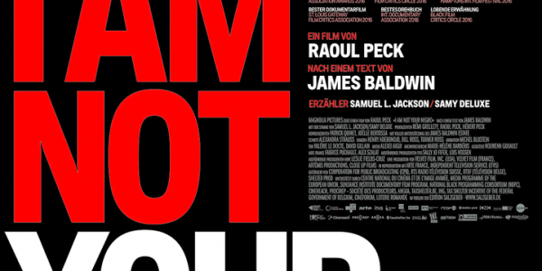 Poster de la cinta estadounidense I'am not your negro