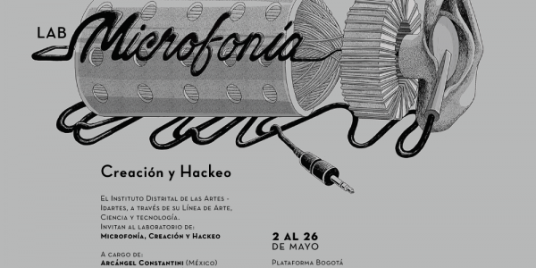 Poster de Microfonía, creación y hackeo