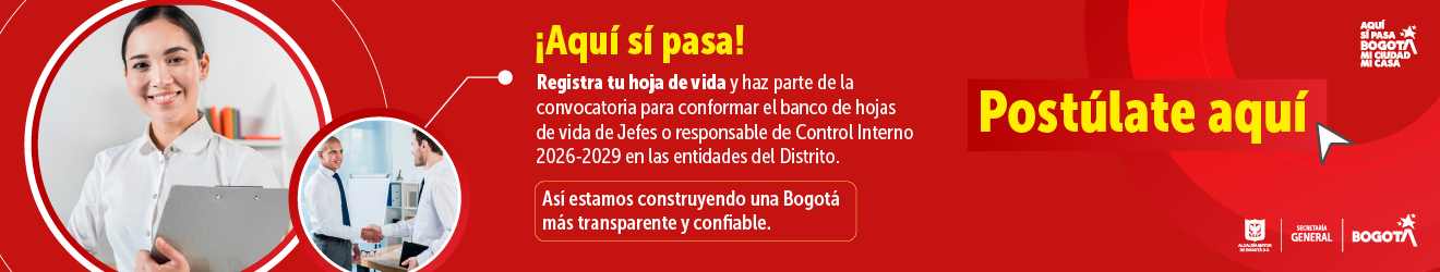 Invitación a postulación Control Interno