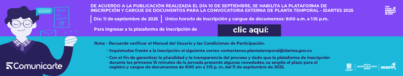 Convocatorias Planta Temporal