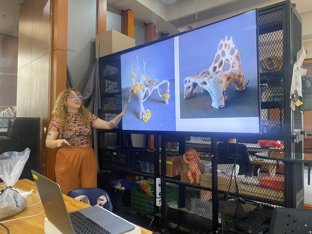 Sesión en Plataforma Bogotá con Isabela Izquierdo