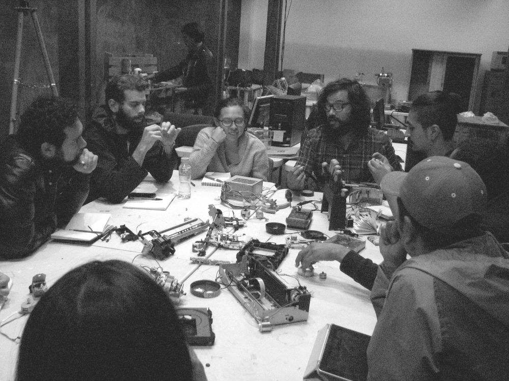 Laboratorio Máquinas mestizas,  El Desguazadero Colectivo, Plataforma Bogotá 2016 