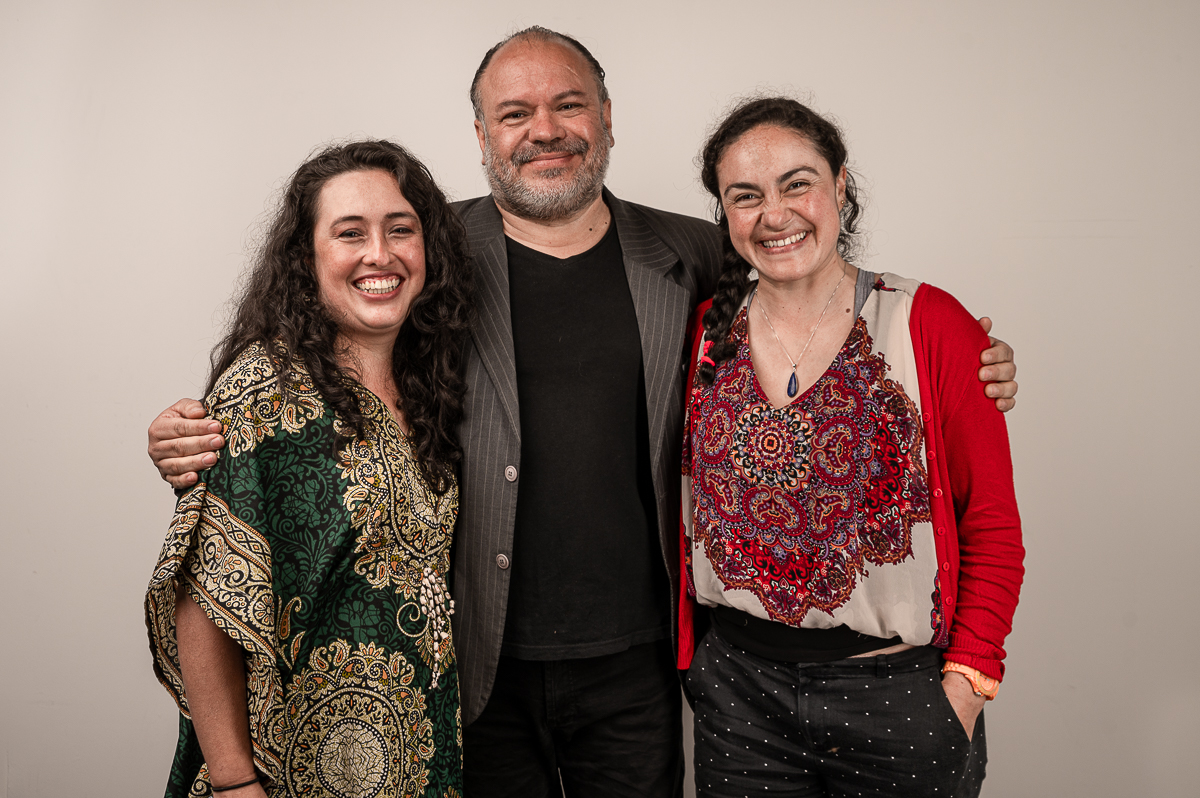Ana María Ulloa Reyes, Mónica Rocha y Juan Carlos Rivas