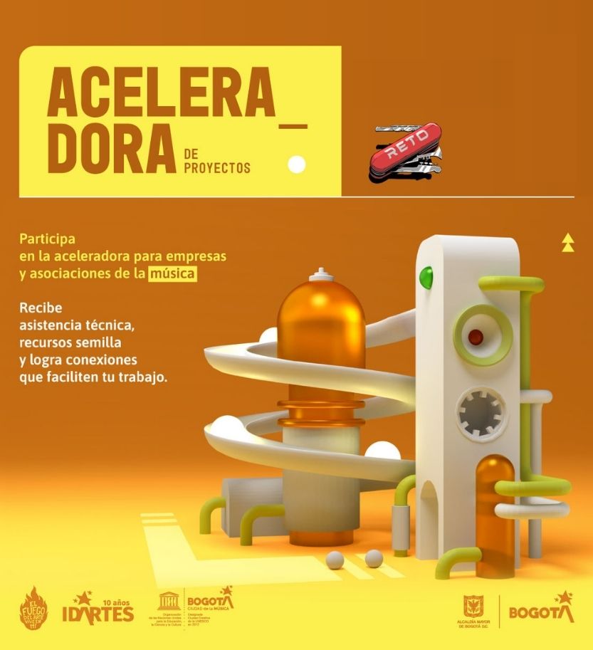 Pieza Gráfica - Aceleradora de Proyectos 