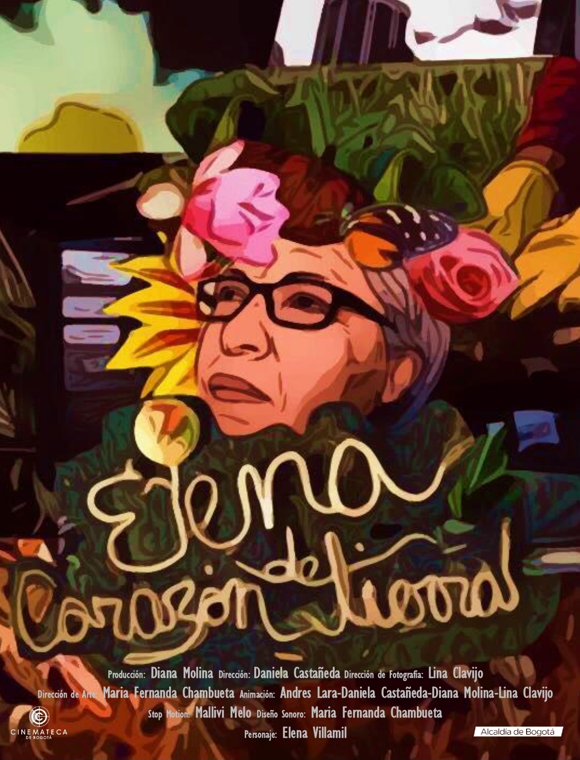 Afiche Elena corazón de tierra