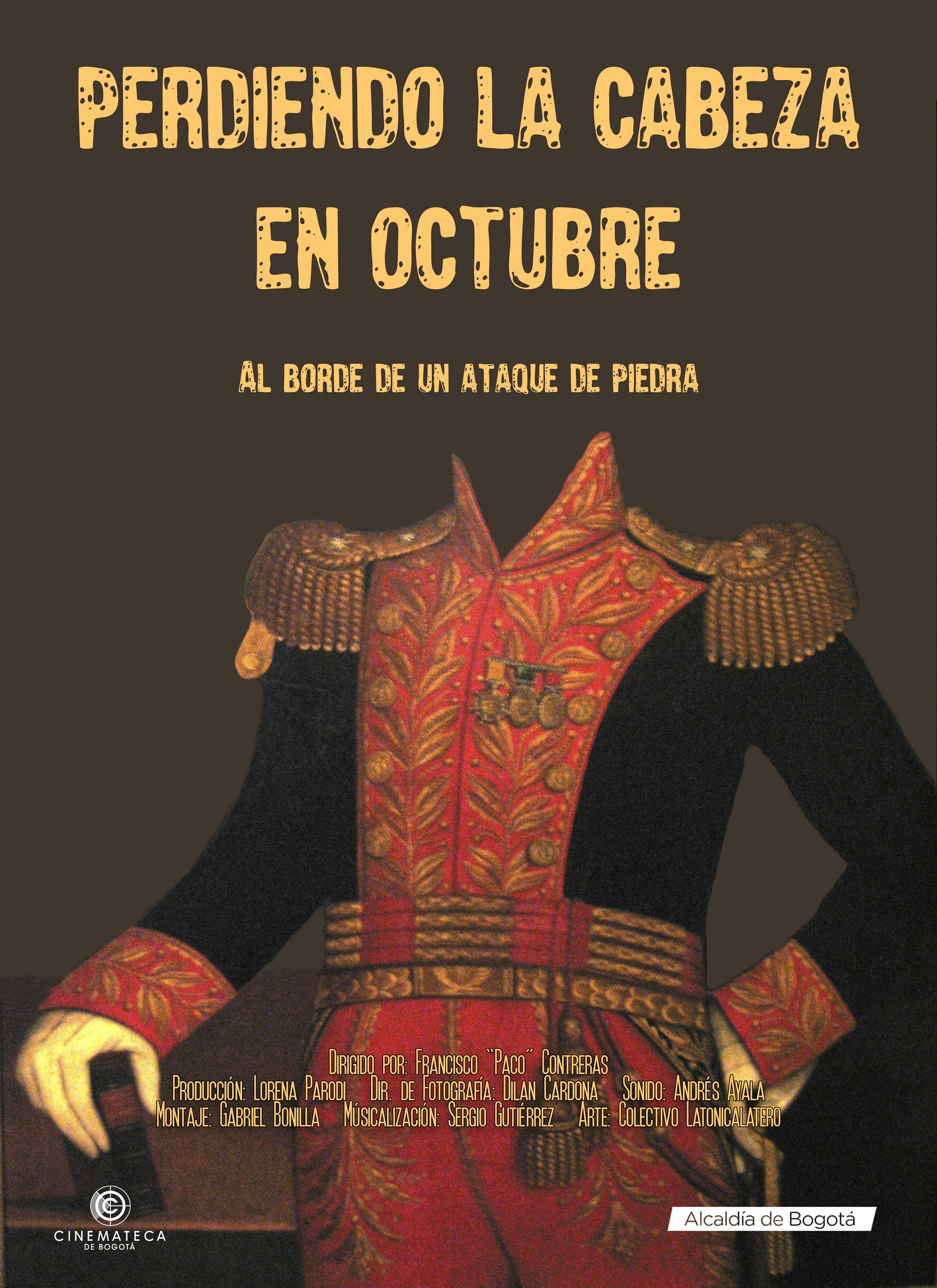 Afiche Perdiendo la cabeza en octubre