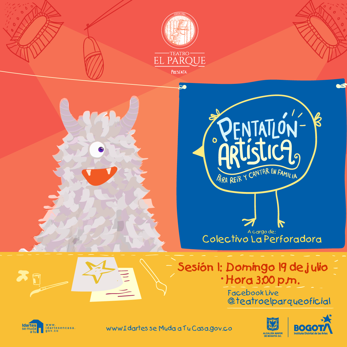 El Teatro El Parque estrena la Pentatlón artística
