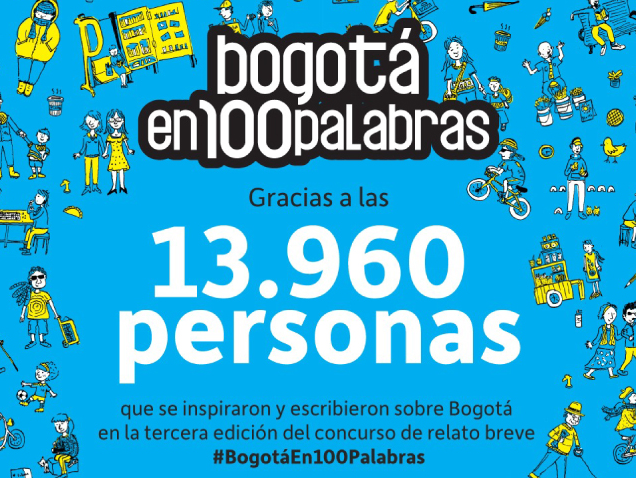 Últimos días para participar en el concurso #BogotáEn100Palabras