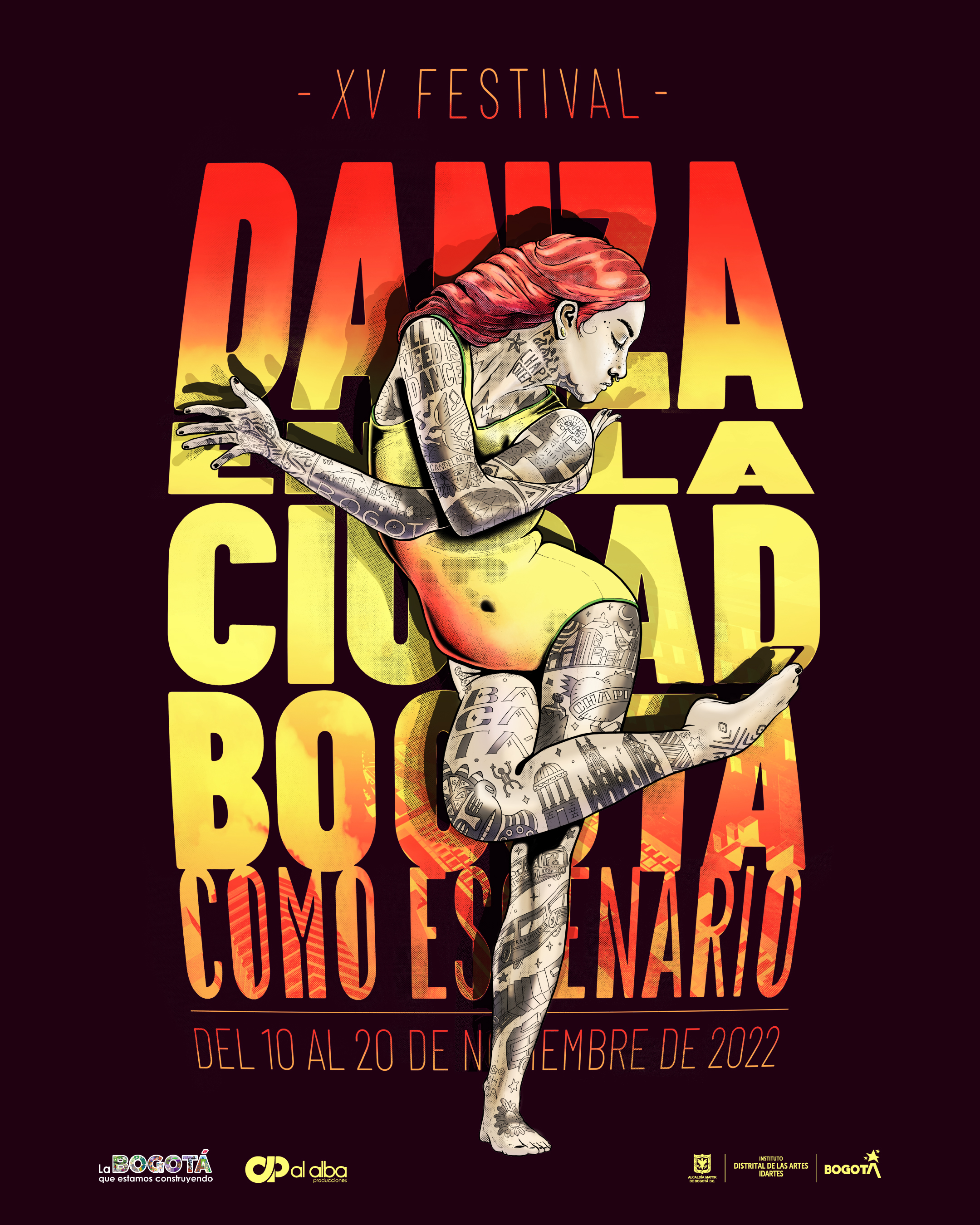 Imagen oficial XV Festival Danza en la Ciudad