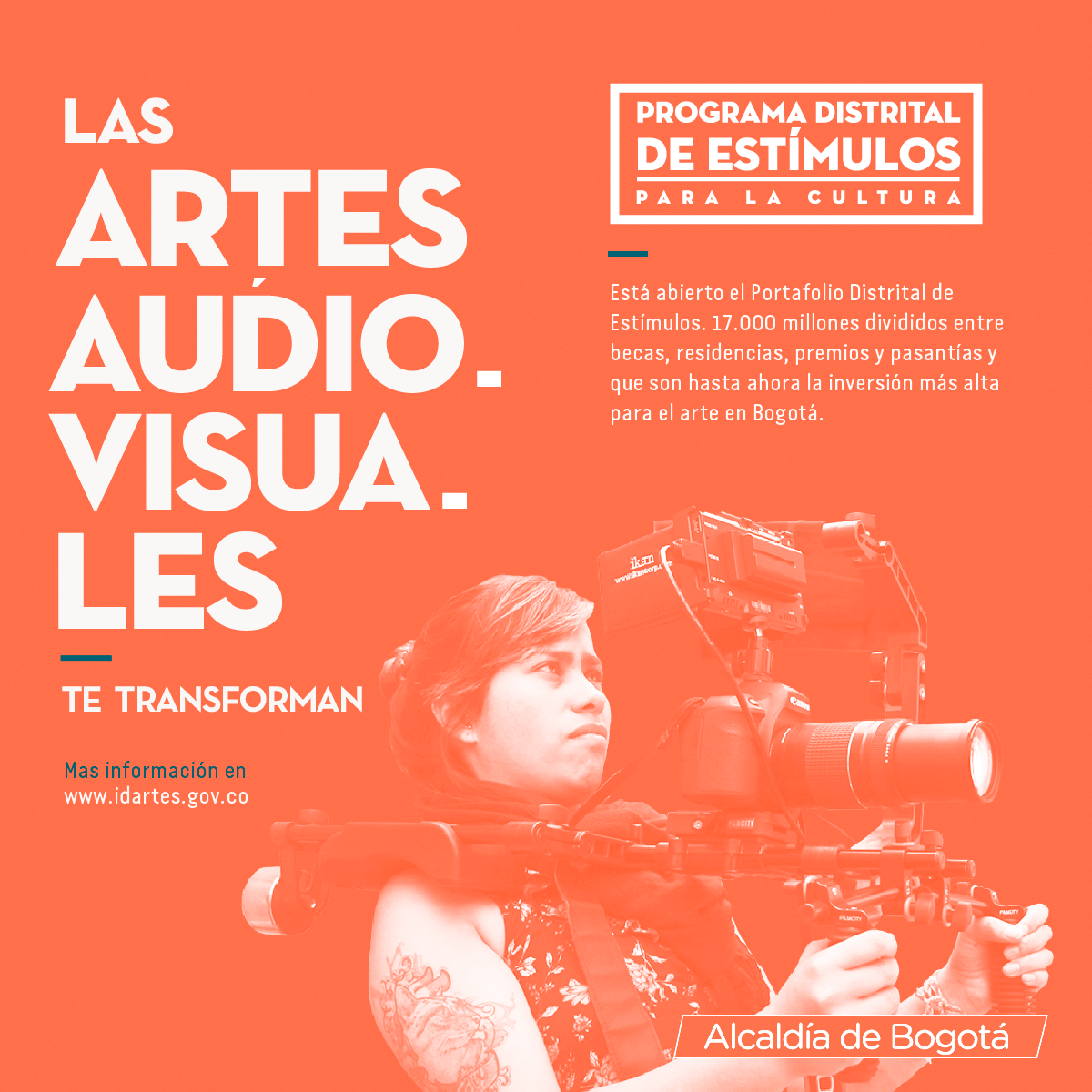 Estímulos audiovisuales del Idartes y la Cinemateca Distrital