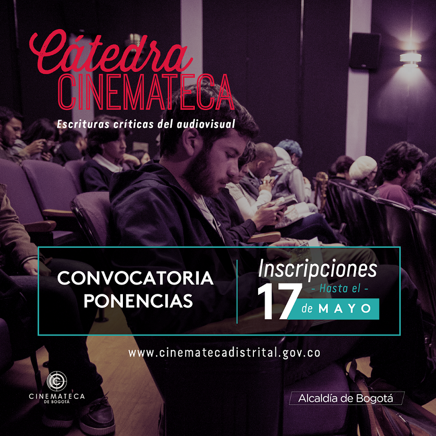Convocatoria Encuentro Cátedra Cinemateca ponencias