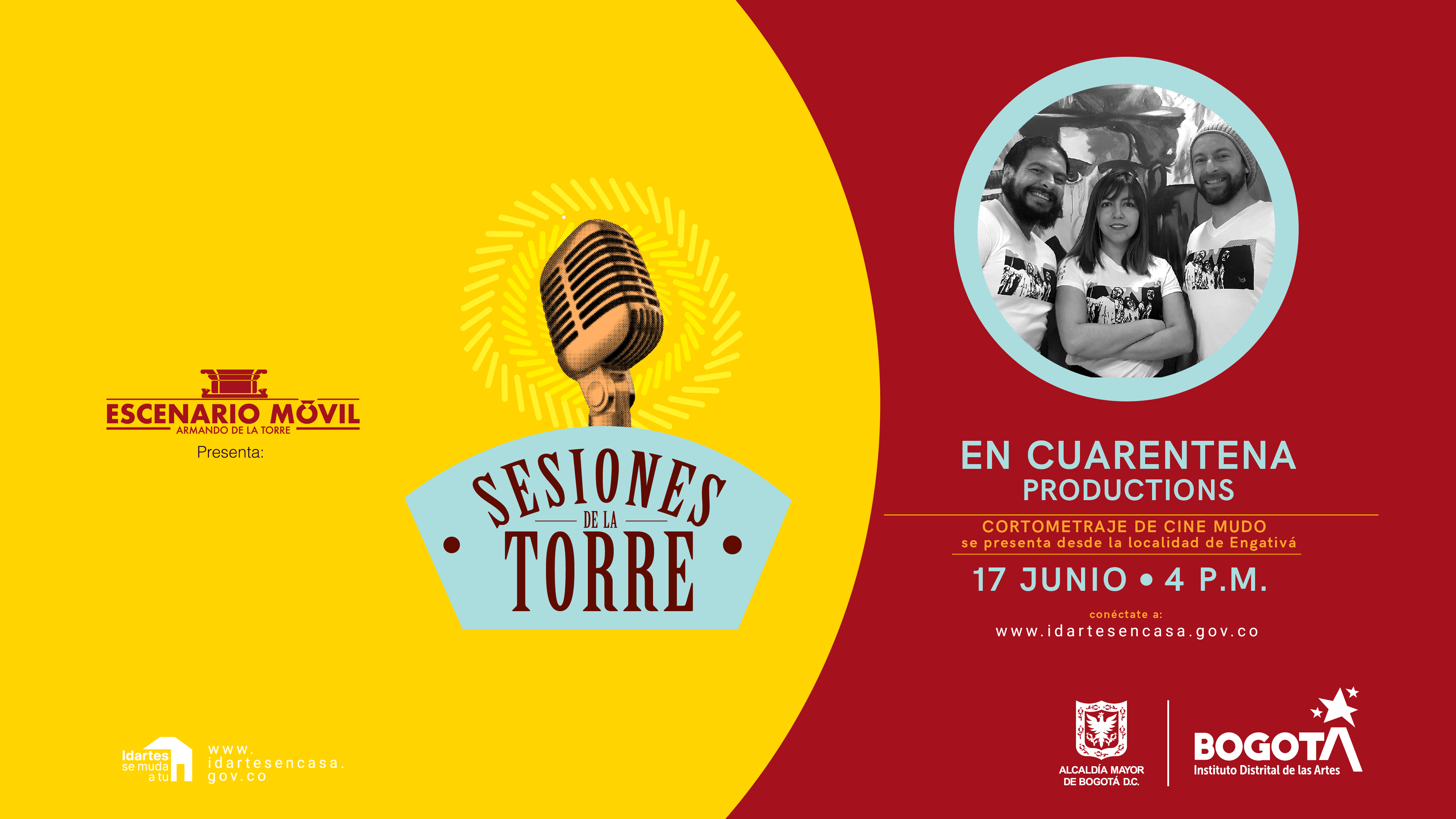 Sesiones de La Torre: cine mudo desde Engativá