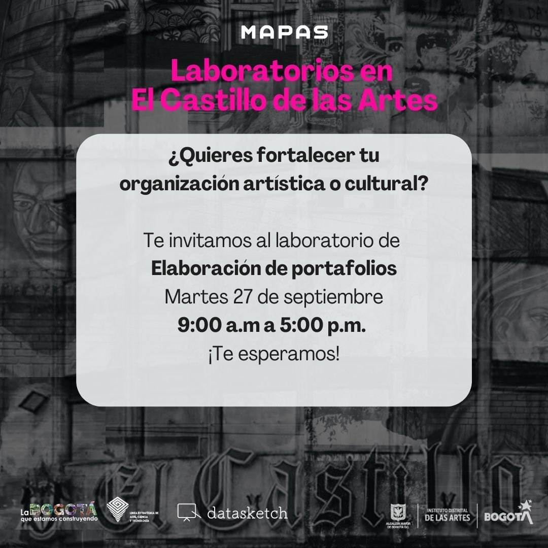 Invitación al tercer laboratorio de Mapas 2022