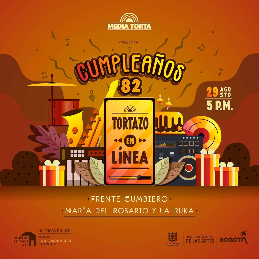 Tortazo cumpleaños de La Media Torta