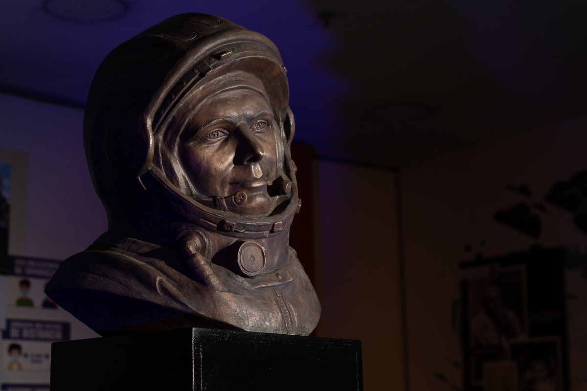 Busto de Yury Gagarin