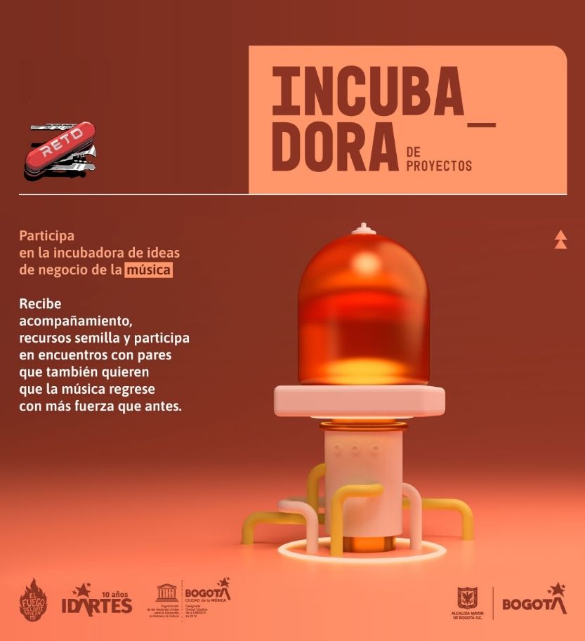 Pieza Gráfica - Incubadora de proyectos