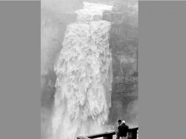 Foto del Salto de Tequendema. Tomada de El Tiempo