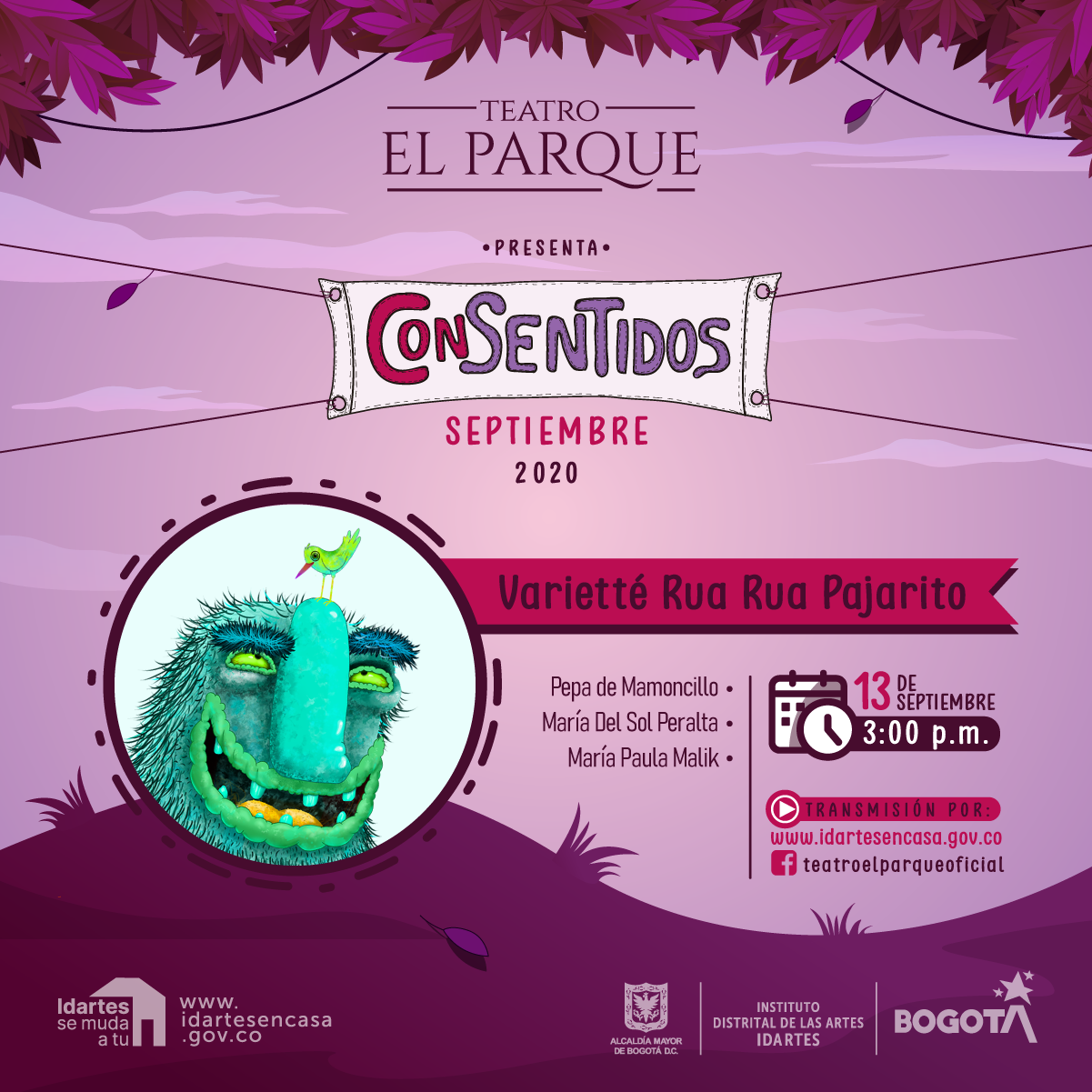 Teatro El Parque estrena franja ConSentidos