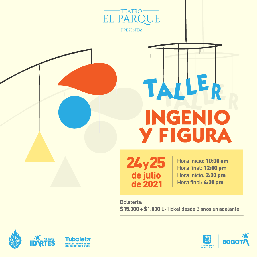 Pieza gráfica Taller de Ingenio y figura