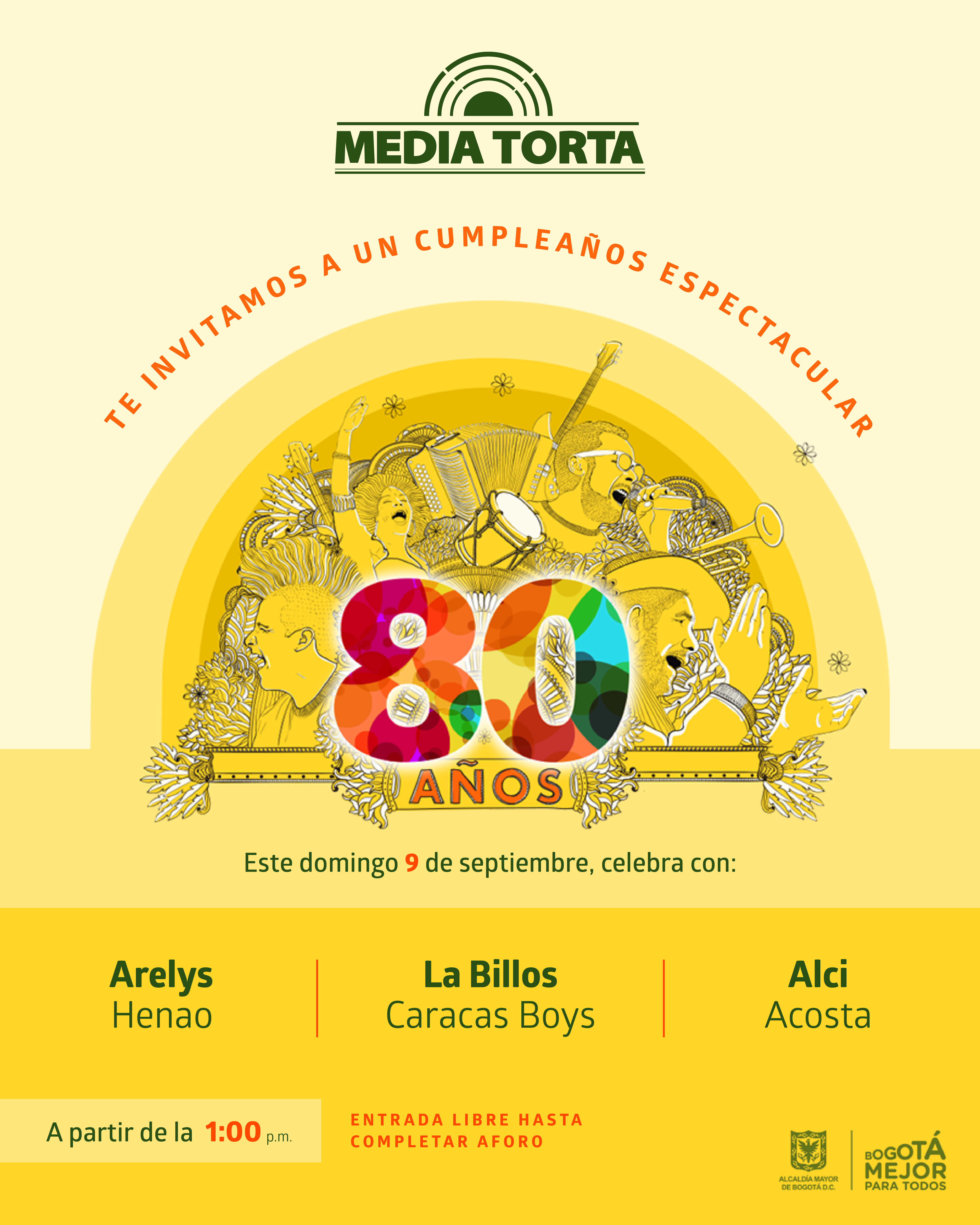80 Años de La Media Torta_