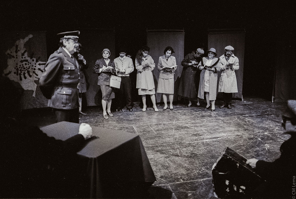 Actores en escena