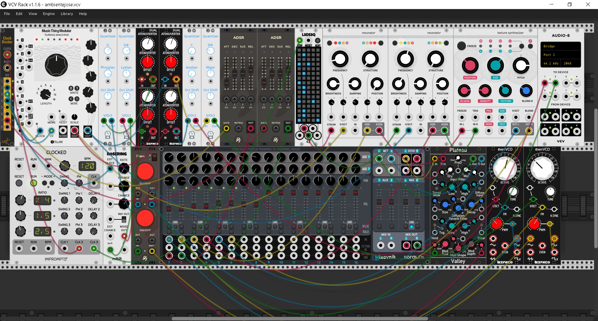 Proyecto en VCV RACK