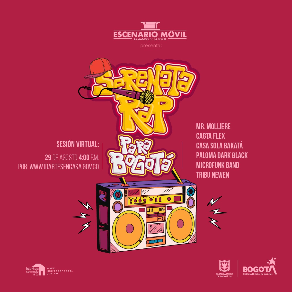Serenta Rap para Bogotá virtual