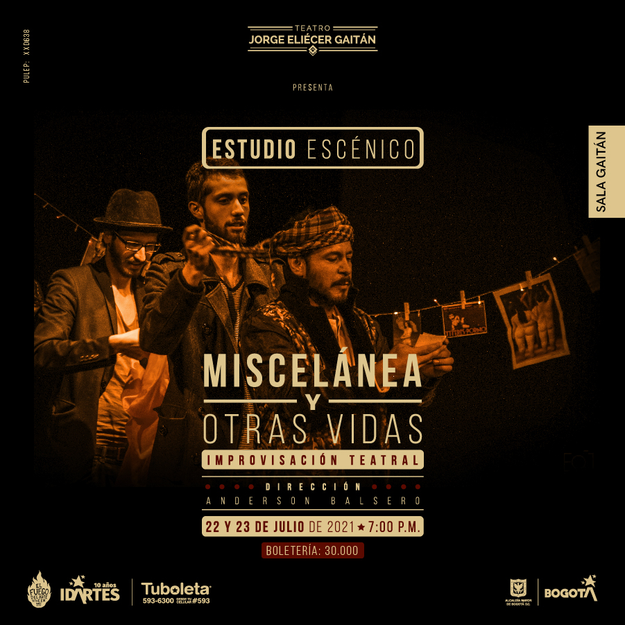 Pieza gráfica Estudio Escénico