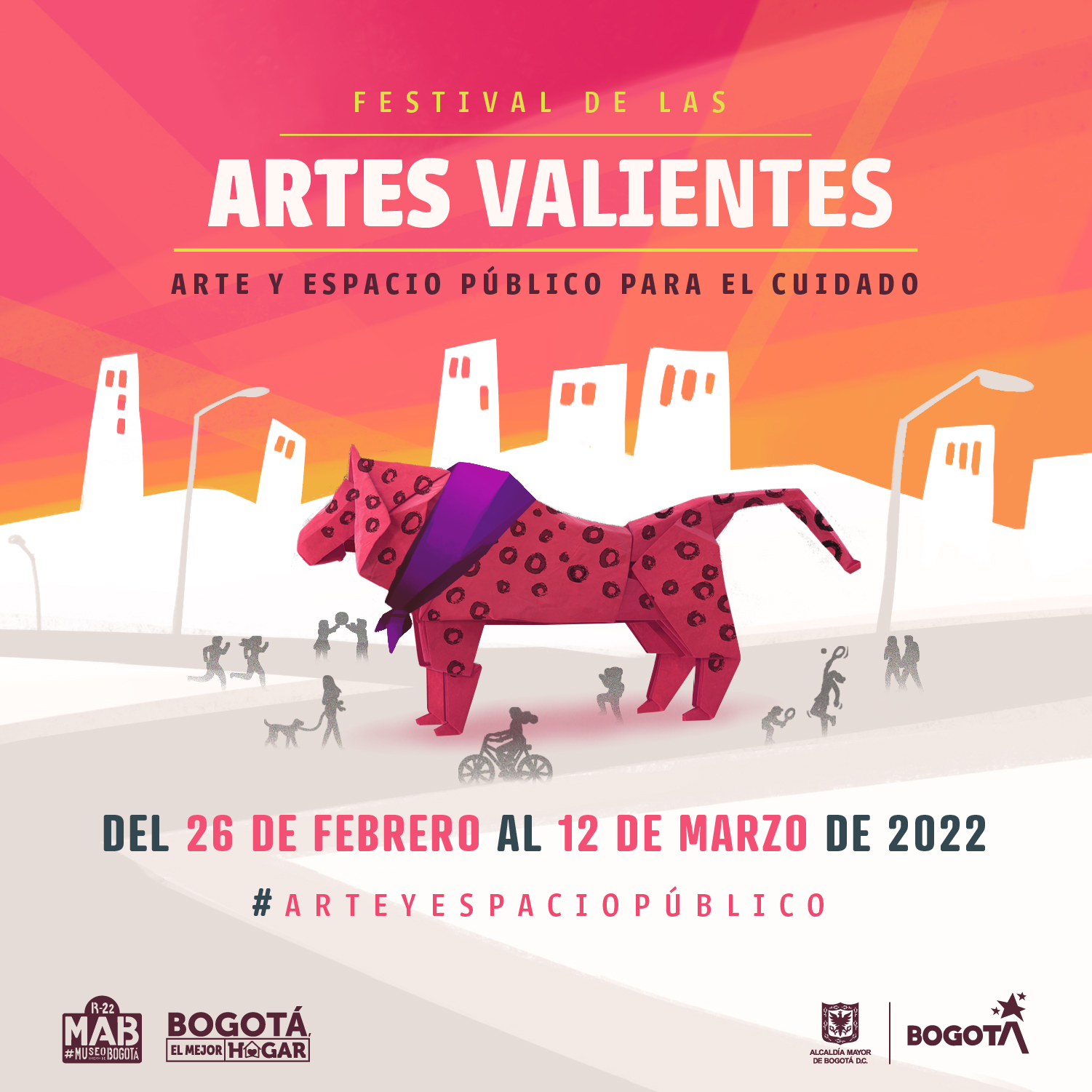 Pieza gráfica - Festival de las Artes Valientes Hábitat