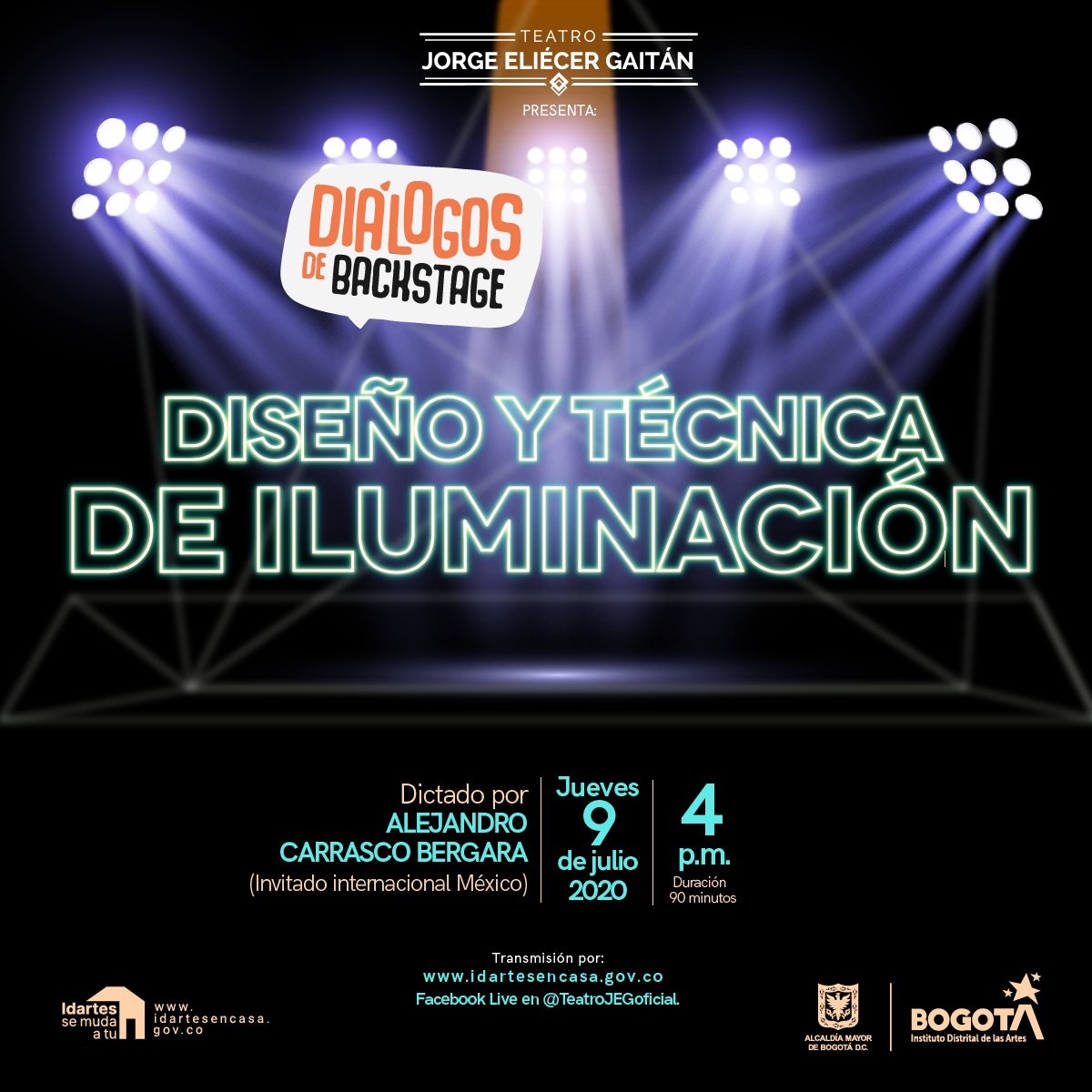 Dálogos de Backstage: charla sobre iluminación