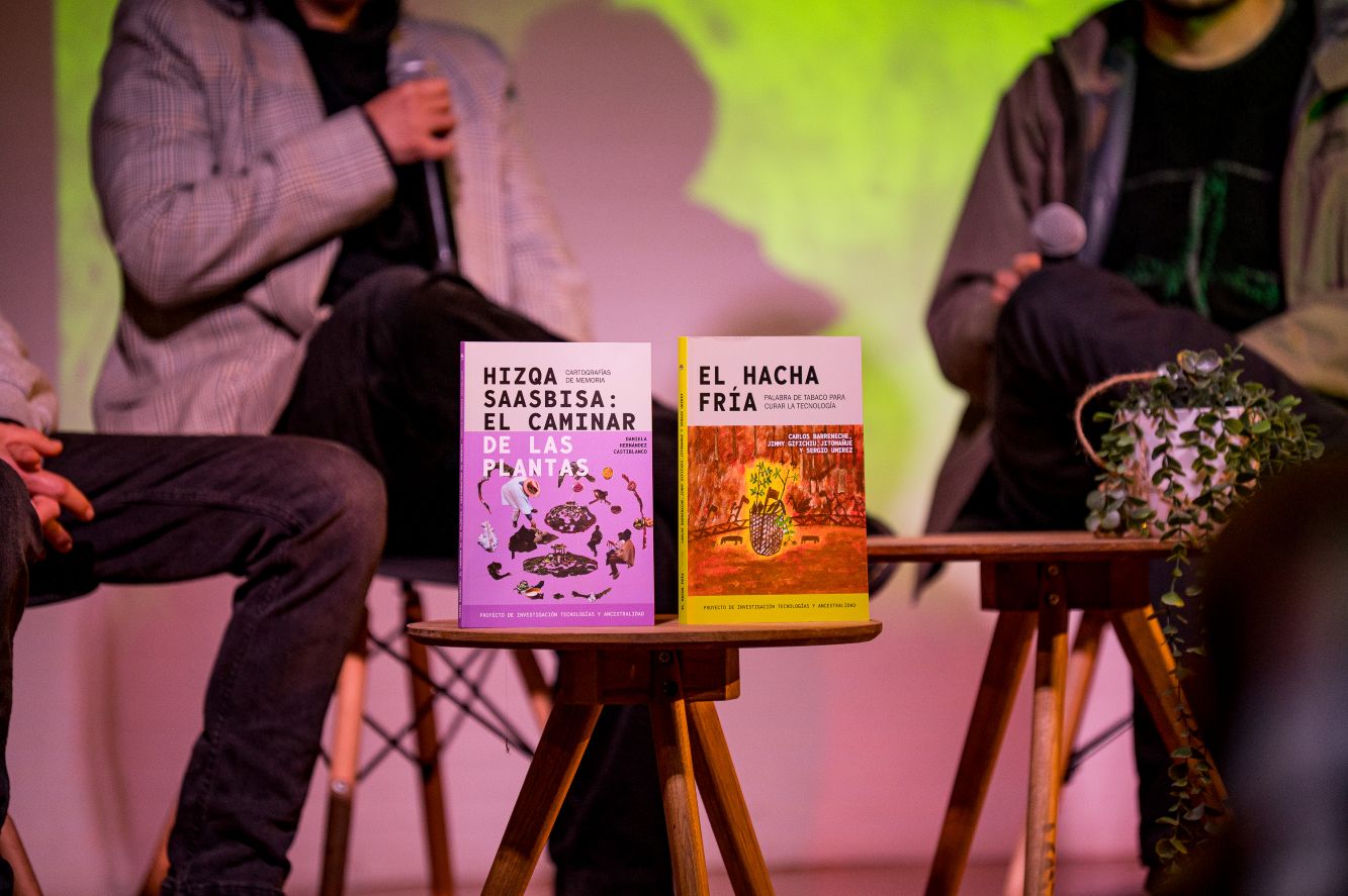 Publicaciones realizadas en la beca de investigación en arte, tecnología y ancestralidad 2023 y 2024