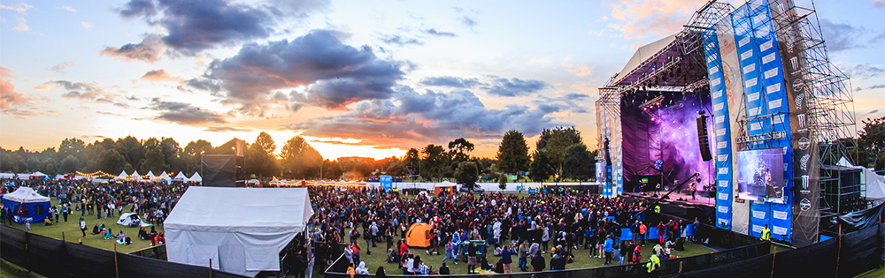 Atardecer en Rock al Parque 2019